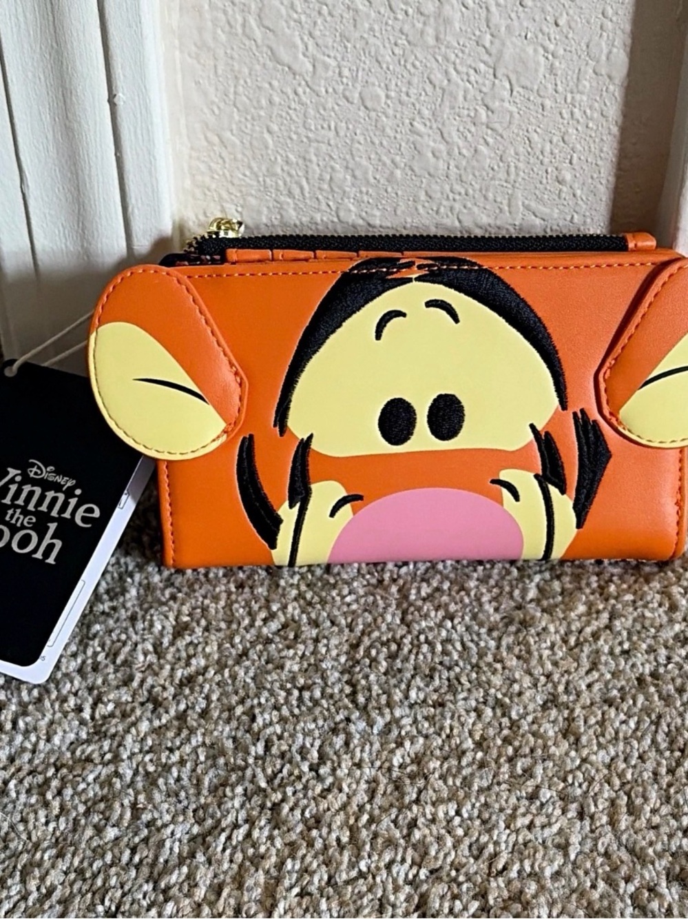 Disney Tigger Wallet - Orange Loungefly NWT